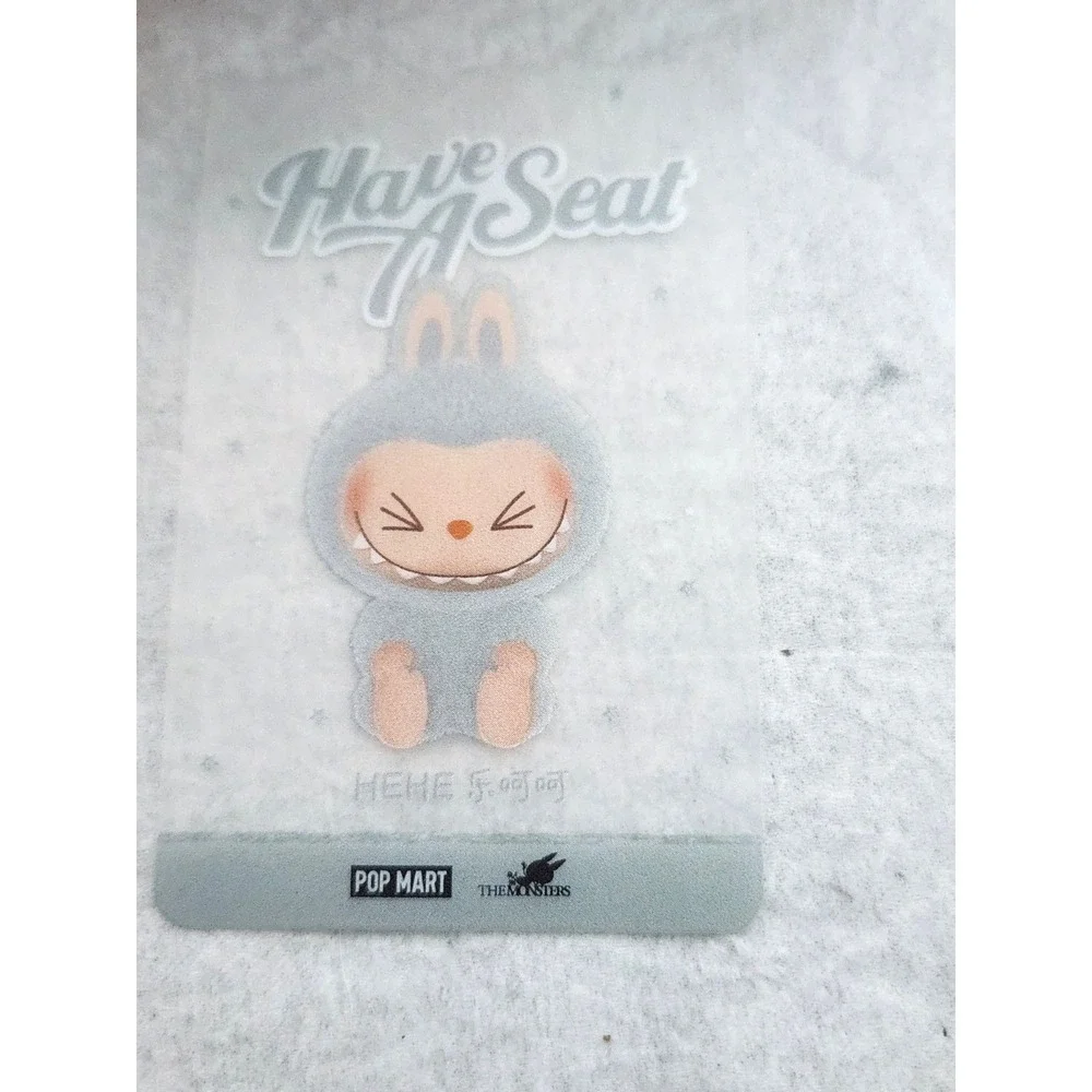 New Pop Mart Authentic Labubu Have a Seat Hehe Sealed Bag  Popmart